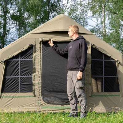 RBM Outdoors Coody 8.0 Forest Green - Inflatable Tent House for Camping 1-4 person
