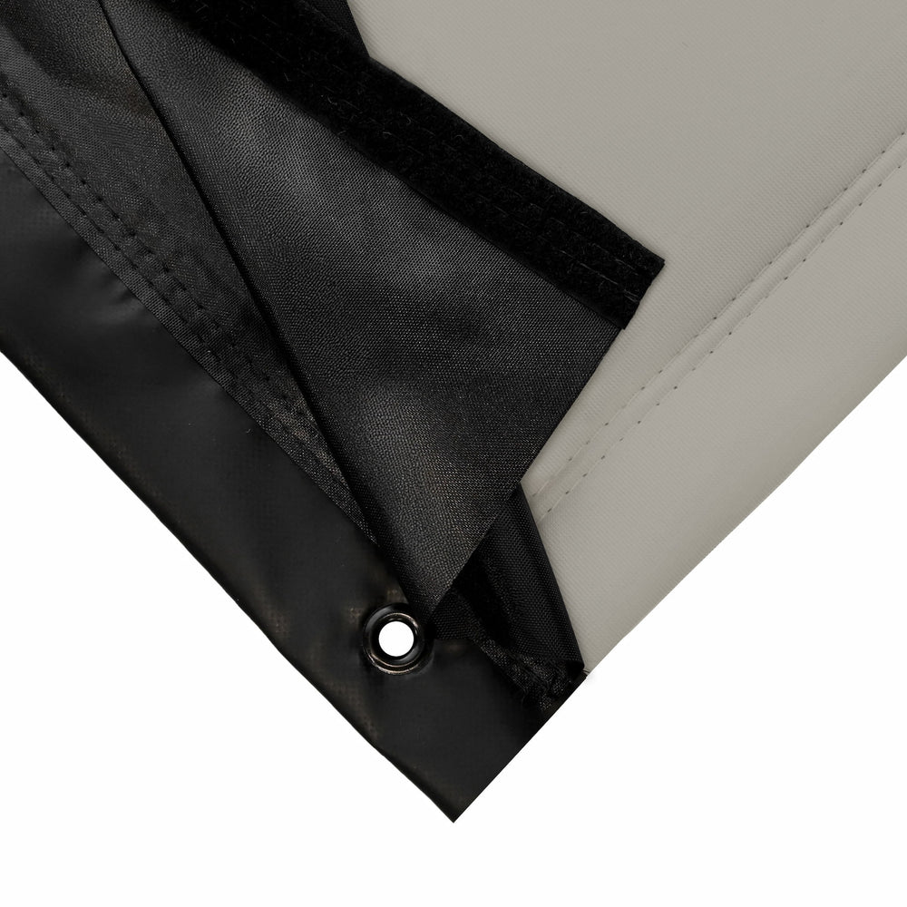 Carl's Place DIY Golf Simulator Enclosure Kit with High-Contrast Gray Impact Screen