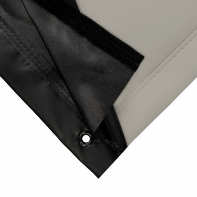 Carl's Place DIY Golf Simulator Enclosure Kit with High-Contrast Gray Impact Screen