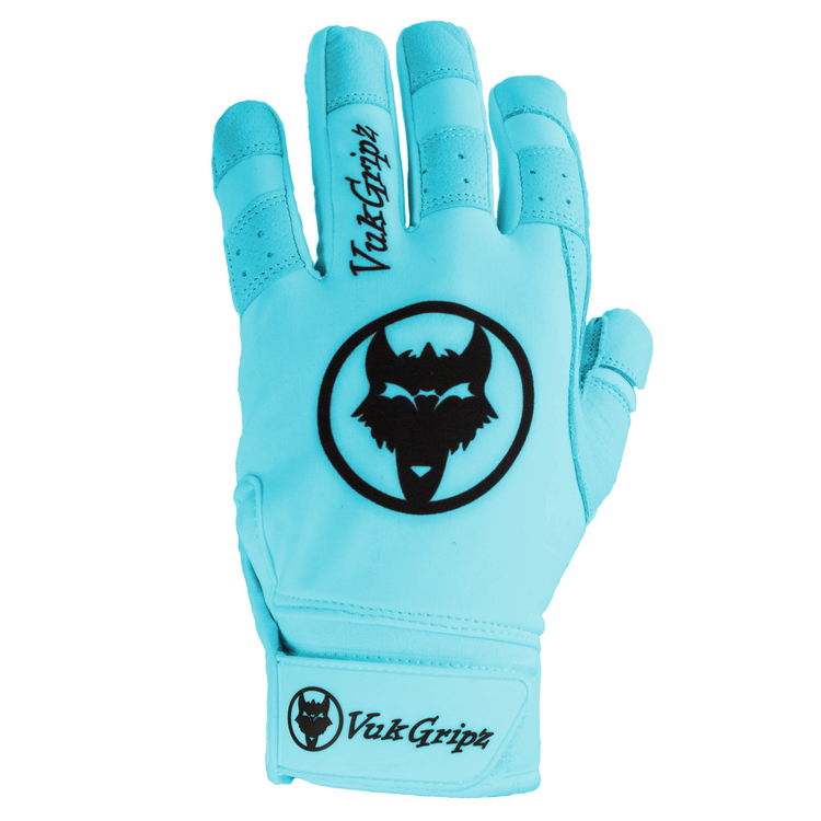 VukGripz - Howler Baby Blue Batting Gloves
