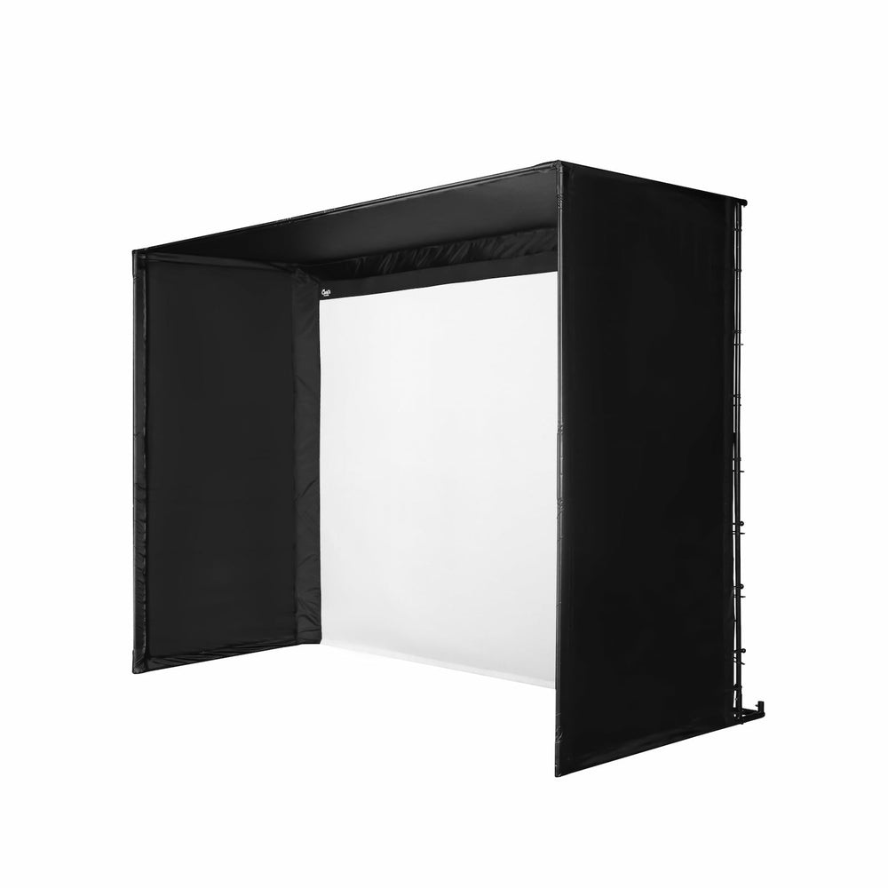 Carl's Place DIY Golf Simulator Enclosure Kit with Preferred Impact Screen