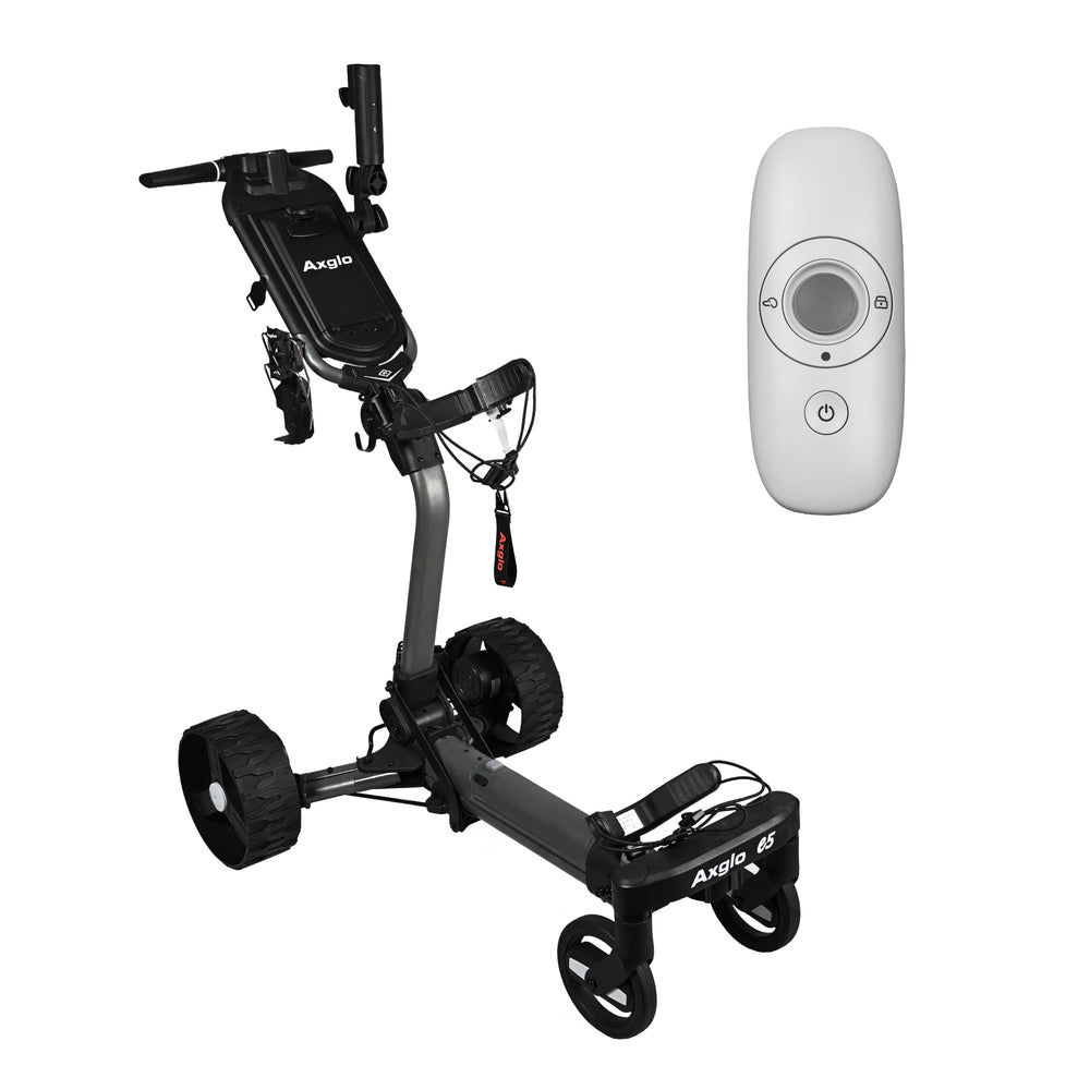 Axglo E5 Follow Me Electric Golf Push Cart