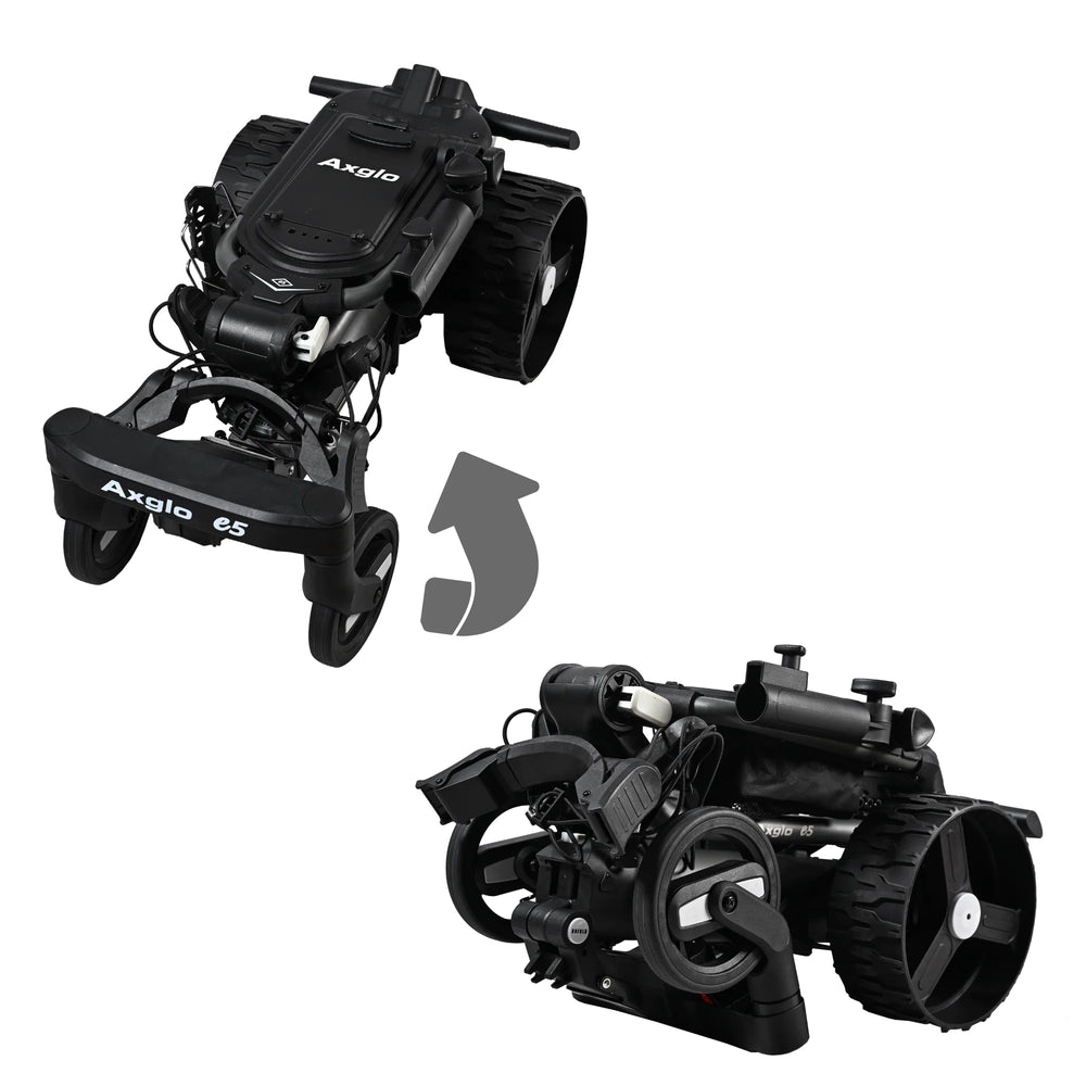 Axglo E5 Follow Me Electric Golf Push Cart