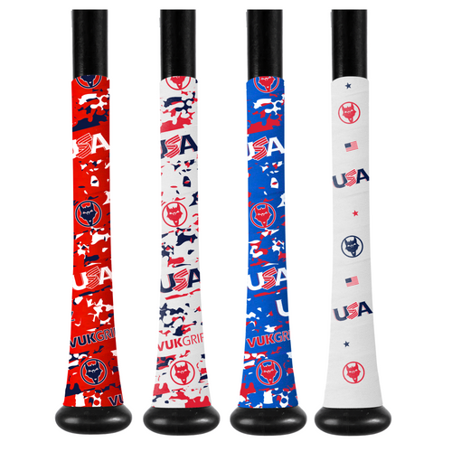 VukGripz - USA Baseball Bat Grip Tape Collection