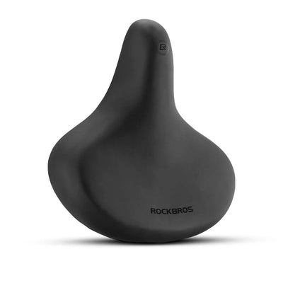 Birch ROCKBROS Comfort Shock Absorption Bike Saddle Soft Wide Seat for Men Women