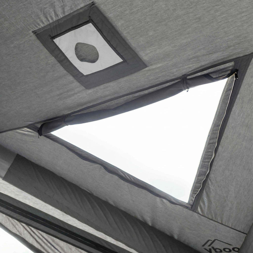 RBM Outdoors Coody | RBM Hub Shelter Inflatable Tent for 2-6 Person (Gray)
