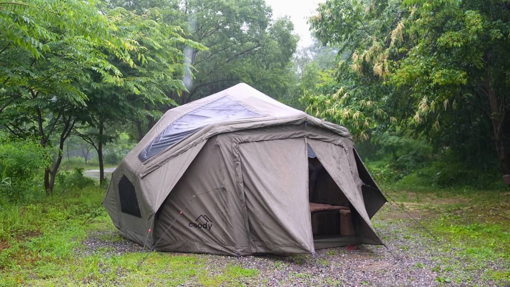 Coody | RBM Bestona Inflatable Tent for 2-4 Person (Forest Green)