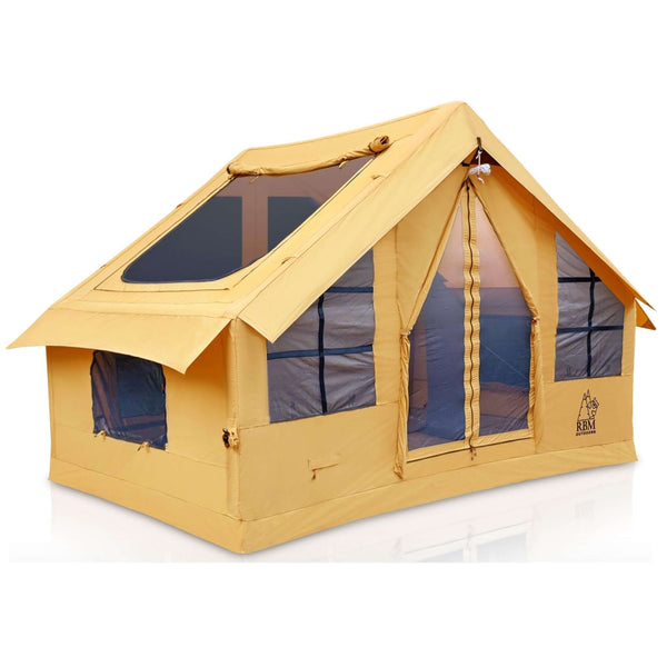 RBM Outdoors Panda Medium - Inflatable tent for 1-4 person (Sunny Beige)