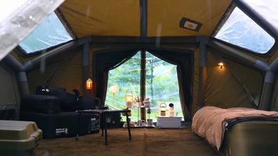 Coody | RBM Bestona Inflatable Tent for 2-4 Person (Forest Green)