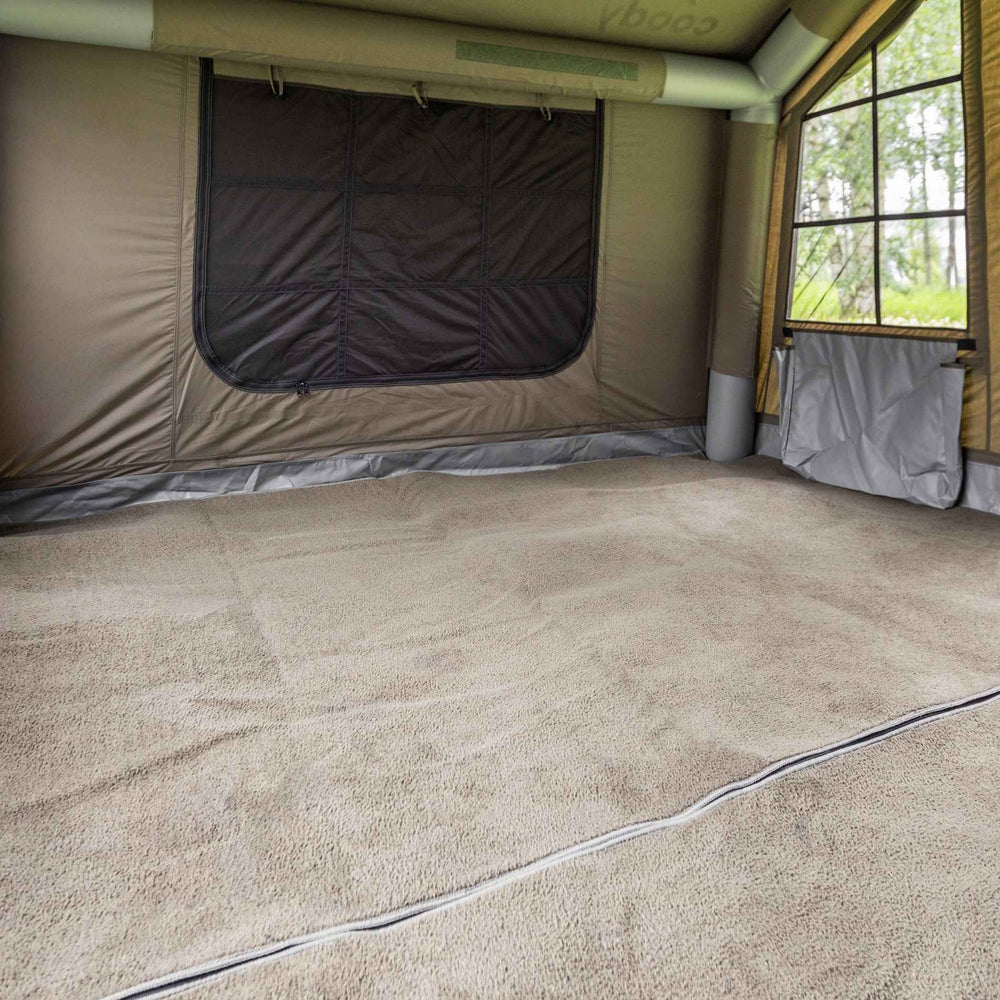 RBM Outdoors Coody Carpet – Tailored for Coody Familia AirTent 10.0 (Forest Green)