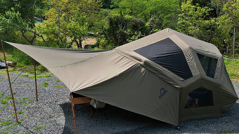 Coody | RBM Bestona Inflatable Tent for 2-4 Person (Forest Green)