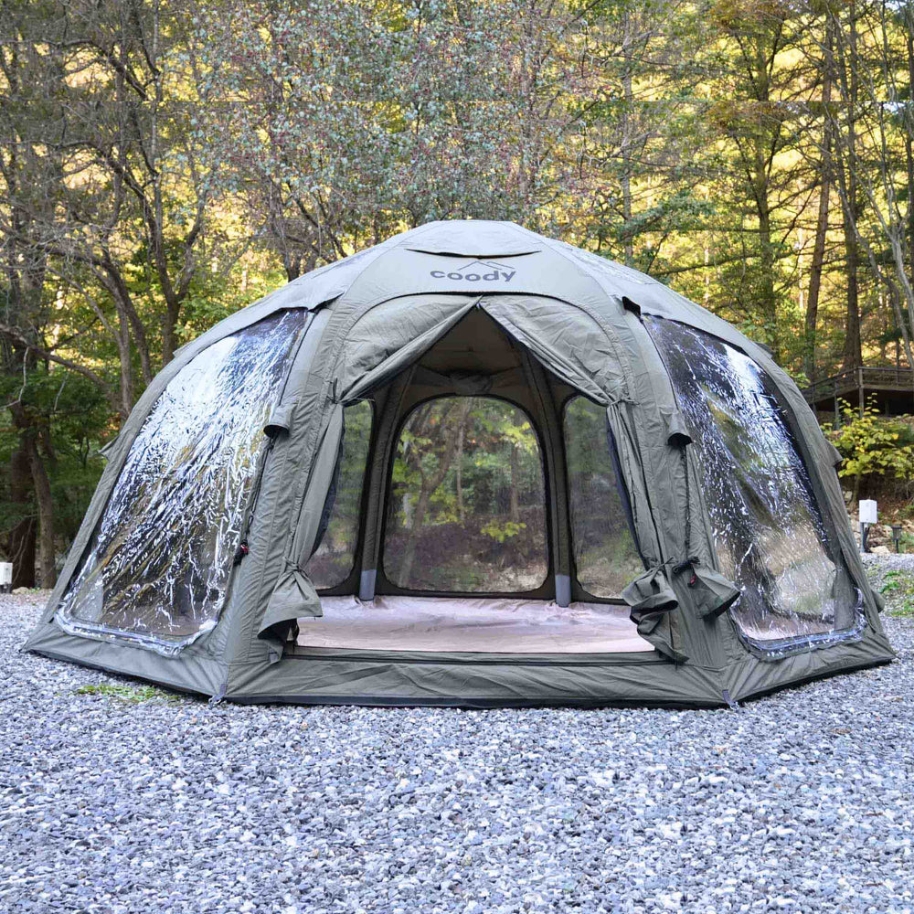 Coody Dome | RBM Outdoors Octopus - Inflatable tent for 2-4 person (Forest Green)