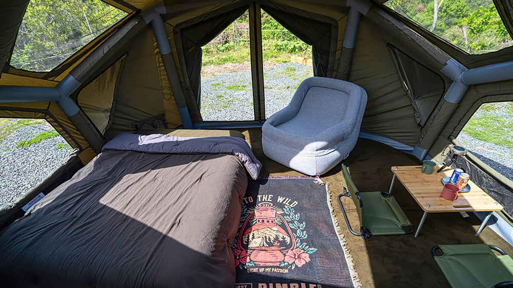 Coody | RBM Bestona Inflatable Tent for 2-4 Person (Forest Green)