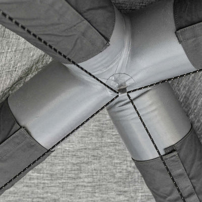 RBM Outdoors Coody | RBM Hub Shelter Inflatable Tent for 2-6 Person (Gray)