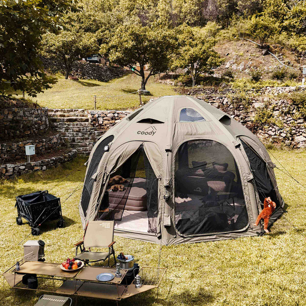 Coody Dome | RBM Outdoors Octopus - Inflatable tent for 2-4 person (Forest Green)