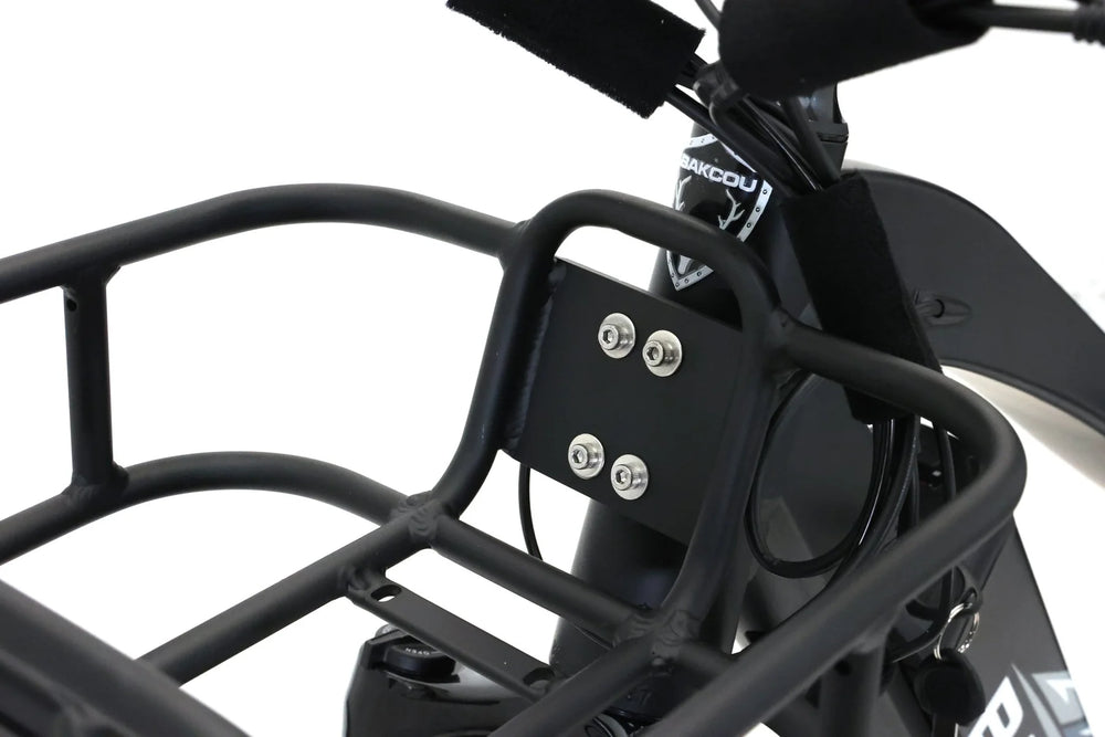 Bakcou - Front Mount Bike/Scooter Rack Basket