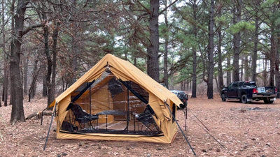 RBM Outdoors Panda Medium - Inflatable tent for 1-4 person (Sunny Beige)