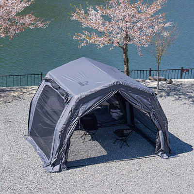 RBM Outdoors Coody AirTarp Pro Inflatable Canopy for 17.2 Pro, 10.0 Pro & Hub Pro - Gray