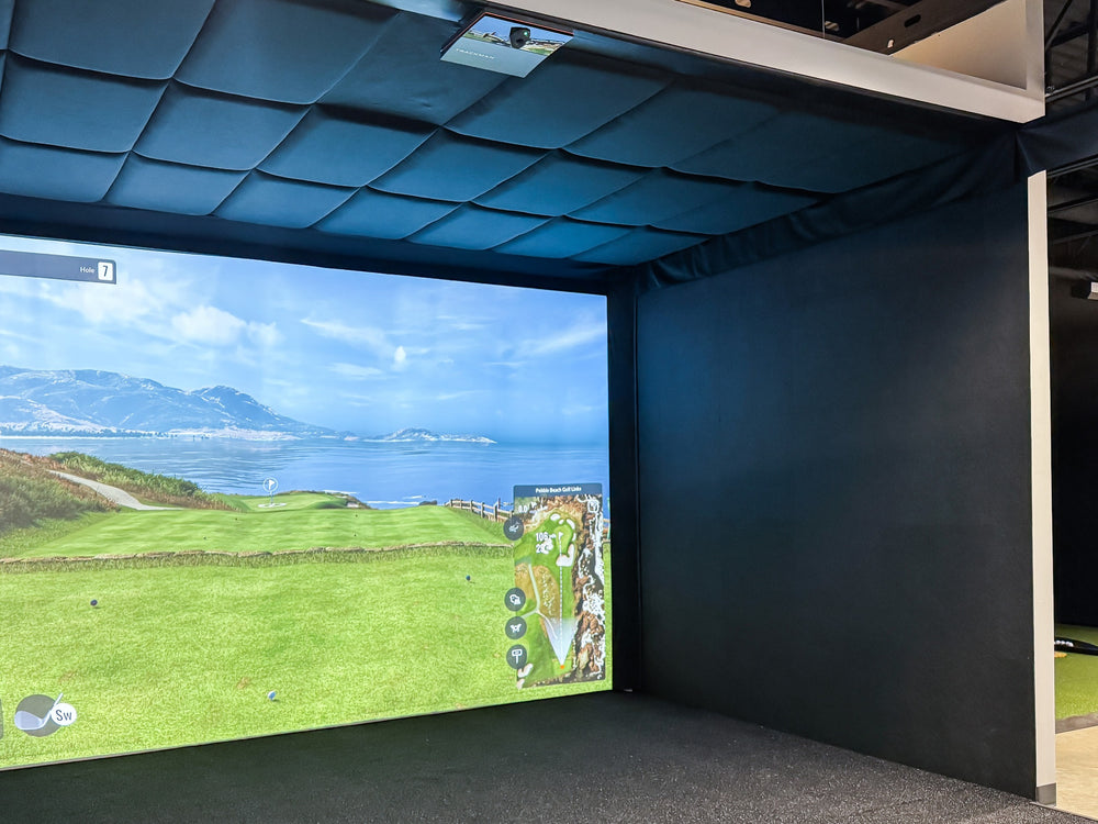 Carl's Place Golf Room Acoustic Tiles, Qty 25