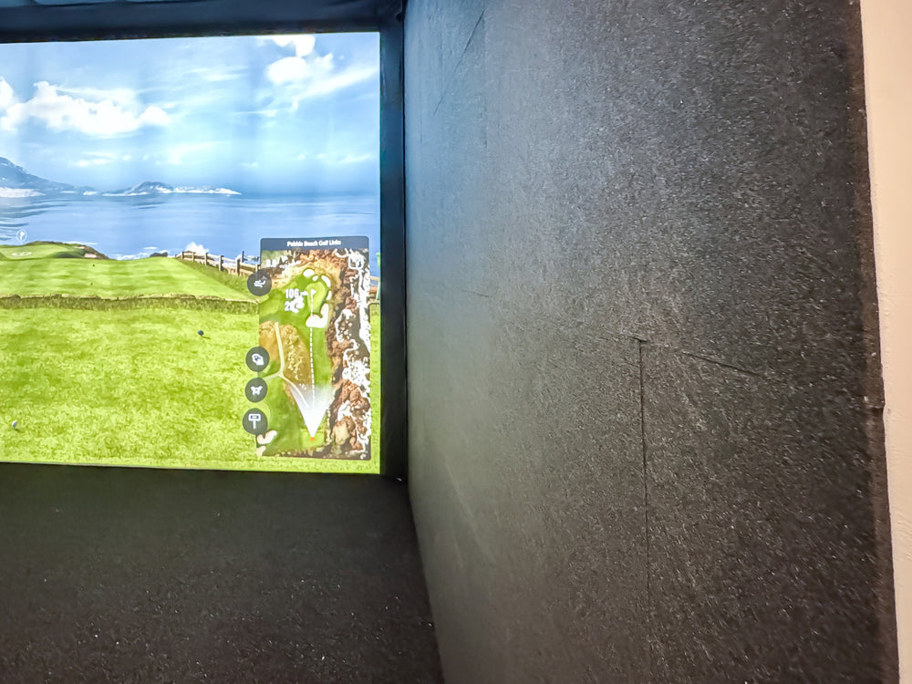 Carl's Place Golf Room Acoustic Tiles, Qty 25