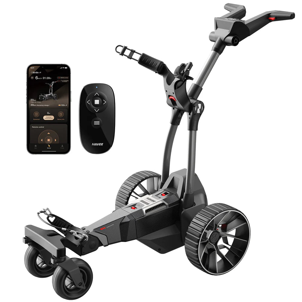NAVEE Birdie 3 Remote Control Electric Golf Push Cart