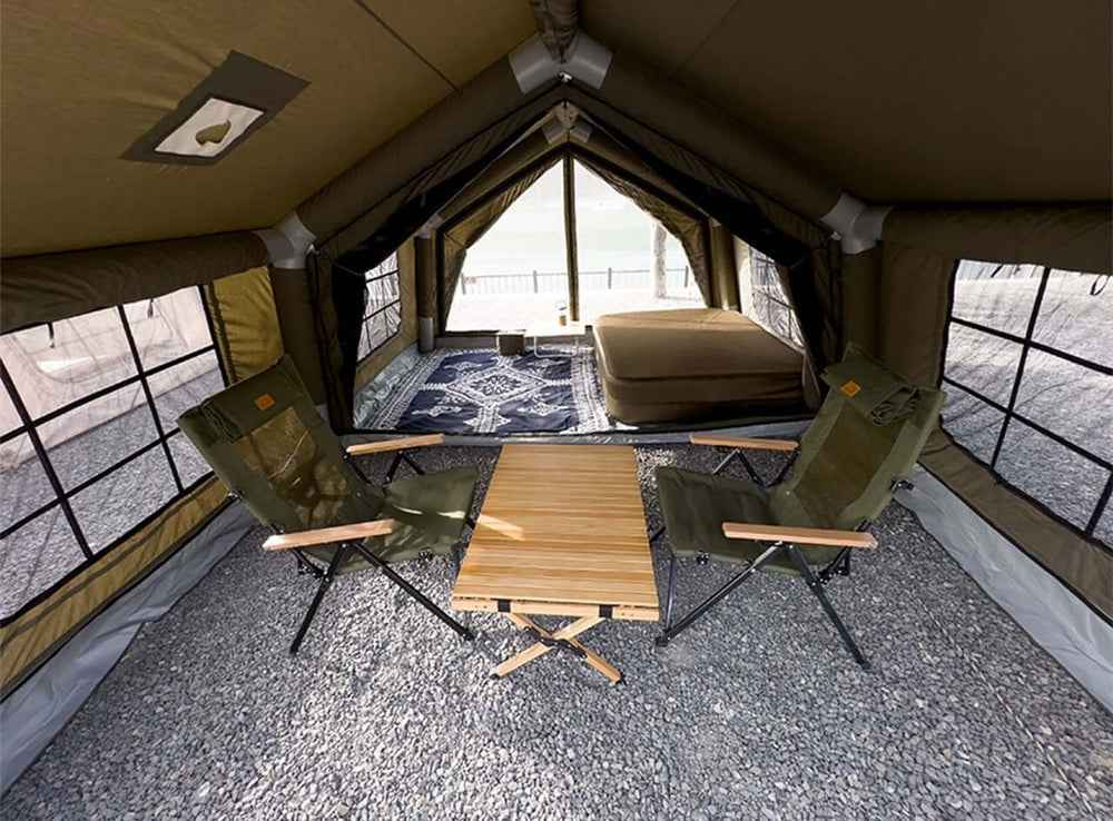 Coody 17.2 | RBM Outdoors Koala 7 Inflatable tent for 2-10 person (Forest Green)