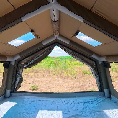 Coody 17.2 | RBM Outdoors Koala 7 Inflatable tent for 2-10 person (Forest Green)