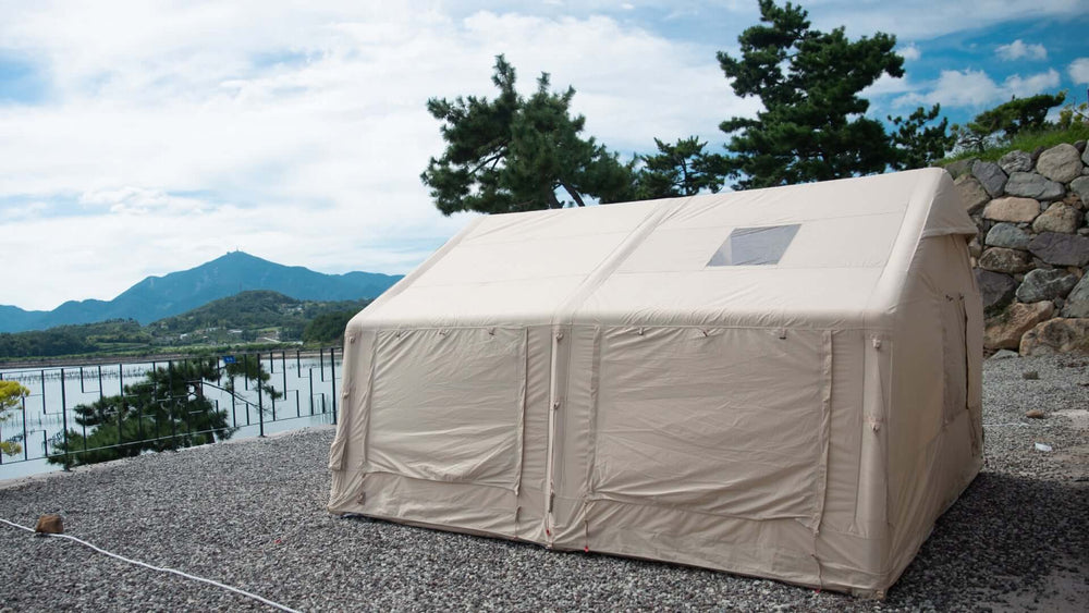 Coody 13.6 | RBM Outdoors Koala 5 Inflatable tent for 2-8 person (Beige)