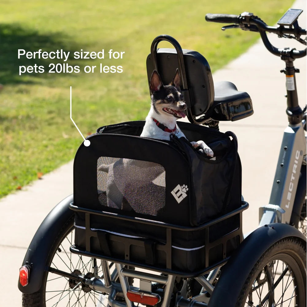 Lectric eBikes Small Pet Carrier – Big Horn Golfer
