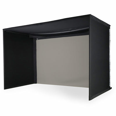 Carl's Place Pro Golf Enclosure Kit with High-Contrast Gray Golf Impact Screen