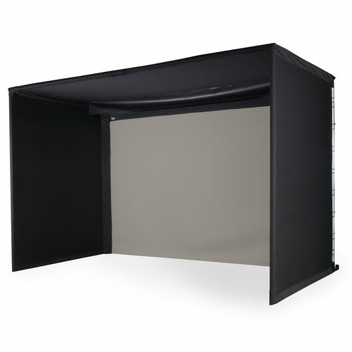 Carl's Place Pro Golf Enclosure Kit with High-Contrast Gray Golf Impact Screen