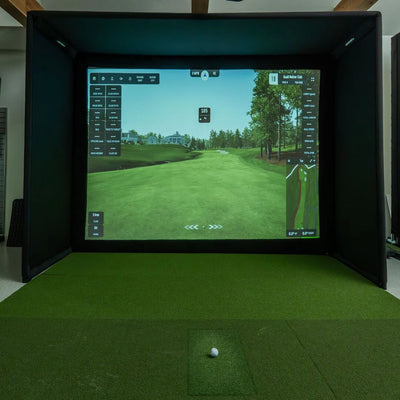 Shop Indoor Golf SIGPRO Premier Golf Simulator Impact Screen