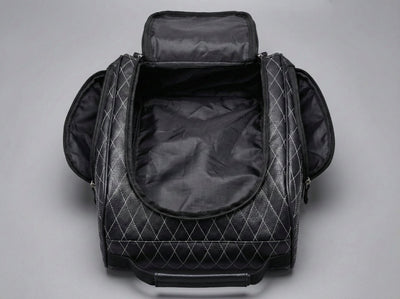 Aiming Fluid Golf - Premium Golf Shoe Bag – Vented Leather Shoe Storage