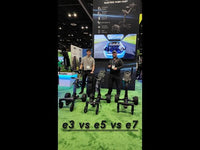Axglo E5 Follow Me Electric Golf Push Cart