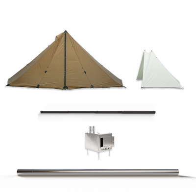 Seek Outside Redcliff | Stove | Liner | Hot Tent Bundle