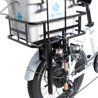bike fishing rod holders Lectric eBike Fishing Rod Holder – Big Horn Golfer