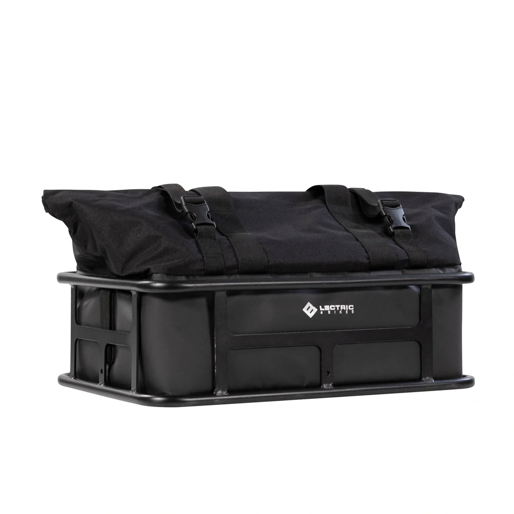 Lectric eBikes Large Roll Top Basket Bag
