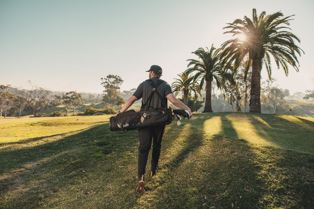 El Camino | Matte Black Walking Golf Bag