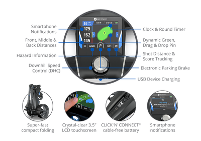 Motocaddy M5 GPS DHC Electric Golf Push Cart