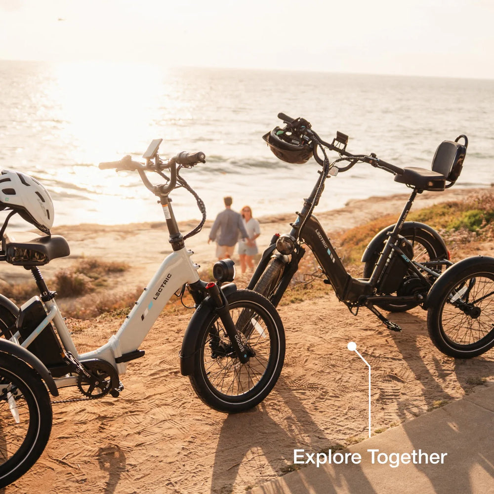 Lectric XP Trike2 Tempest Grey eTrike