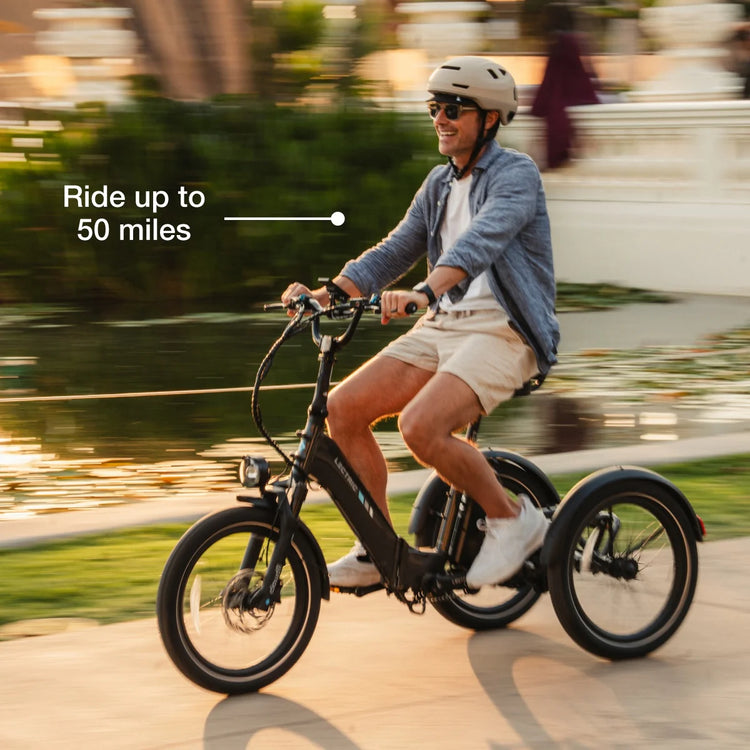 Lectric XP Trike2 Tempest Grey eTrike