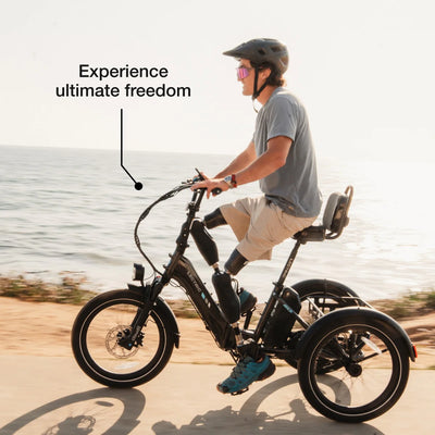 Lectric XP Trike2 Tempest Grey eTrike
