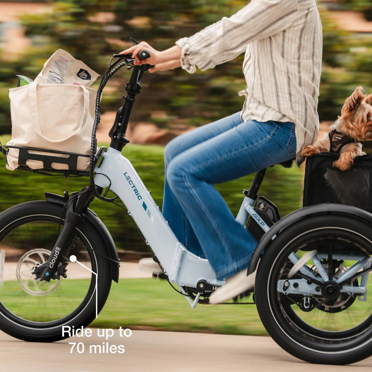 Lectric XP Trike2 750 Glacier Blue eTrike