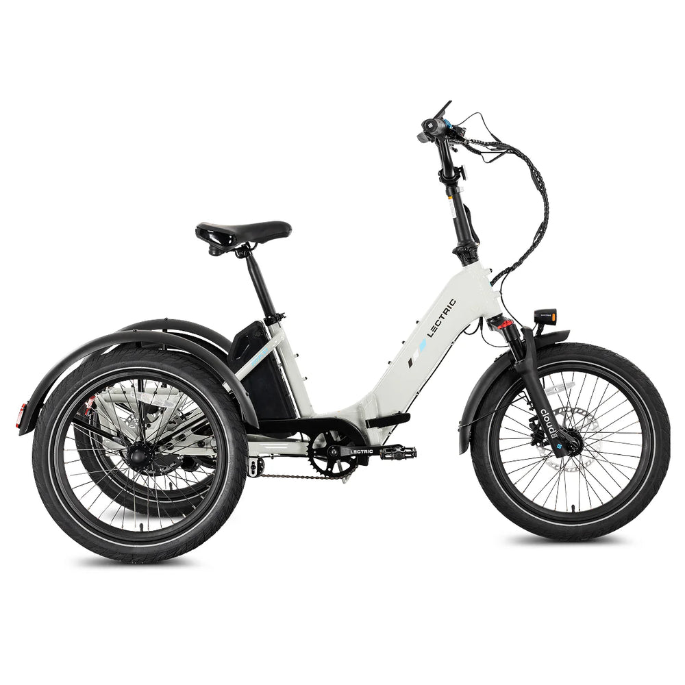 Lectric XP Trike2 Stratus White eTrike