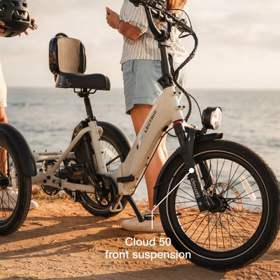 Lectric XP Trike2 Stratus White eTrike