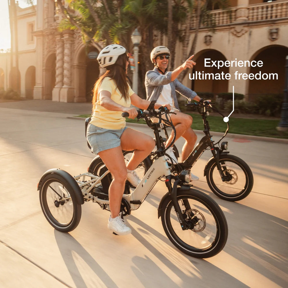 Lectric XP Trike2 Stratus White eTrike