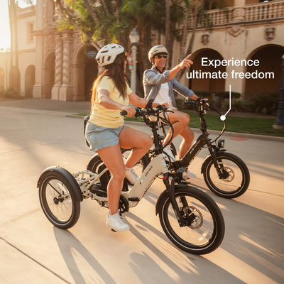 Lectric XP Trike2 Stratus White eTrike