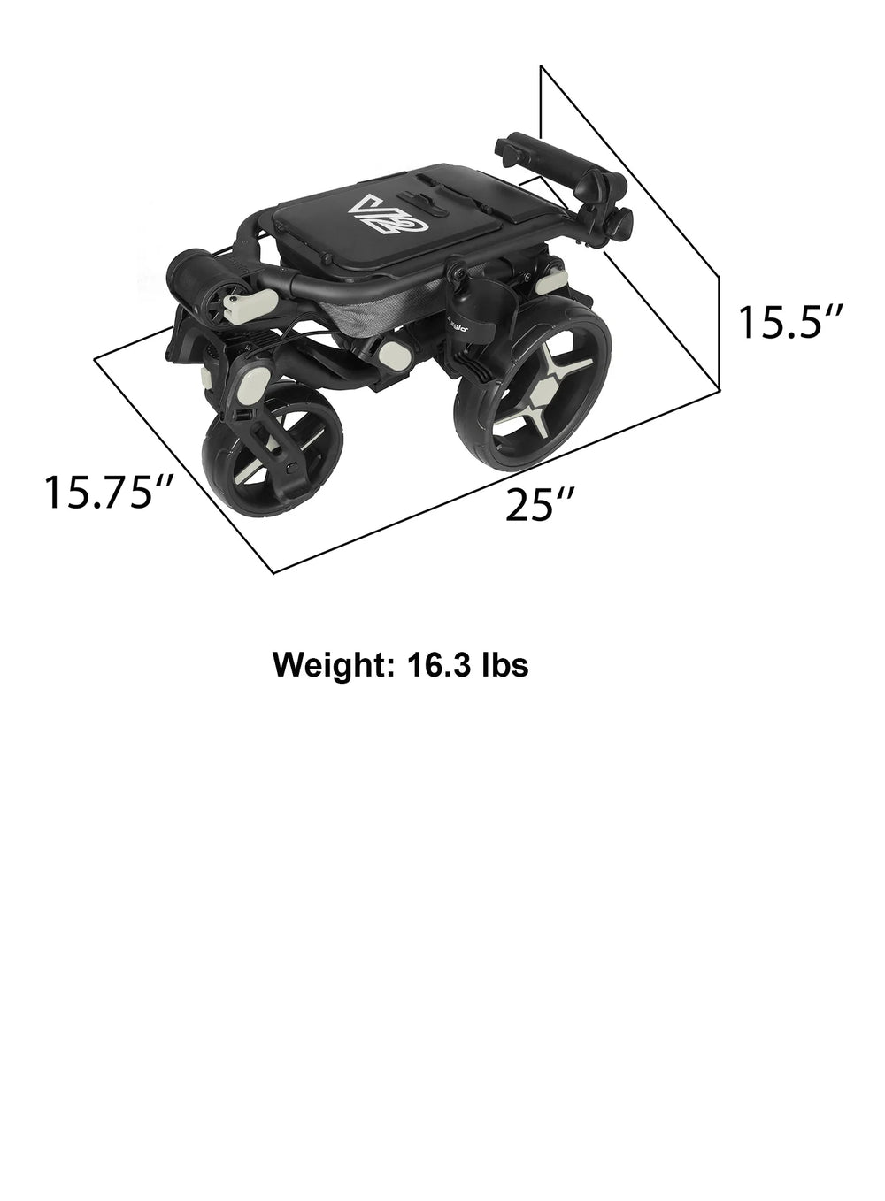 Axglo V2 Golf Push Cart