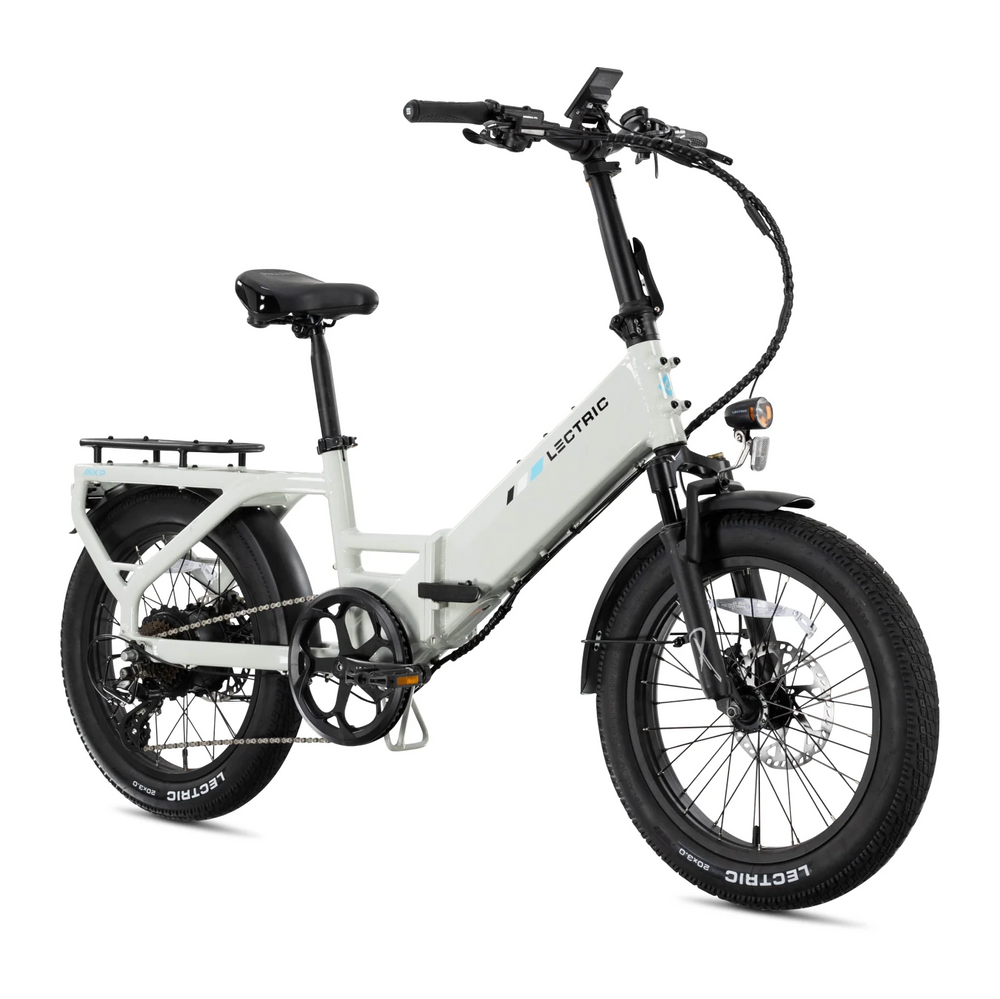Lectric XP4 Step-Thru Stratus White eBike
