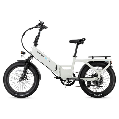 Lectric XP4 Step-Thru Stratus White eBike